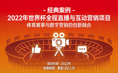 经典案例 - 2022年世界杯全程直播与互动营销项目封面
